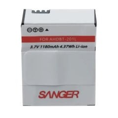 Sanger AHDBT-201 Gopro Hero 3 3+ Batarya