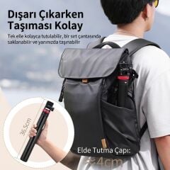 Ulanzi MT-79 2m Alüminyum Hızlı Açılır Tripod Işık Standı ve Işık Ayağı