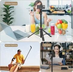 Ulanzi MT-79 2m Alüminyum Hızlı Açılır Tripod Işık Standı ve Işık Ayağı
