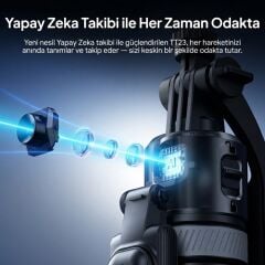 Ulanzi TT23M AI Otomatik Takip Manyetik Telefon Selfie Stick Tripod