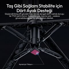 Ulanzi TT23M AI Otomatik Takip Manyetik Telefon Selfie Stick Tripod