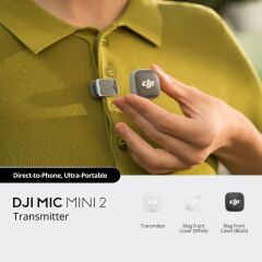 DJI Mic Mini 2 Transmitter(Teslimat 26 Mayıs Sonrası)