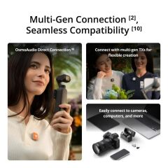 DJI Mic Mini 2 Transmitter(Teslimat 26 Mayıs Sonrası)