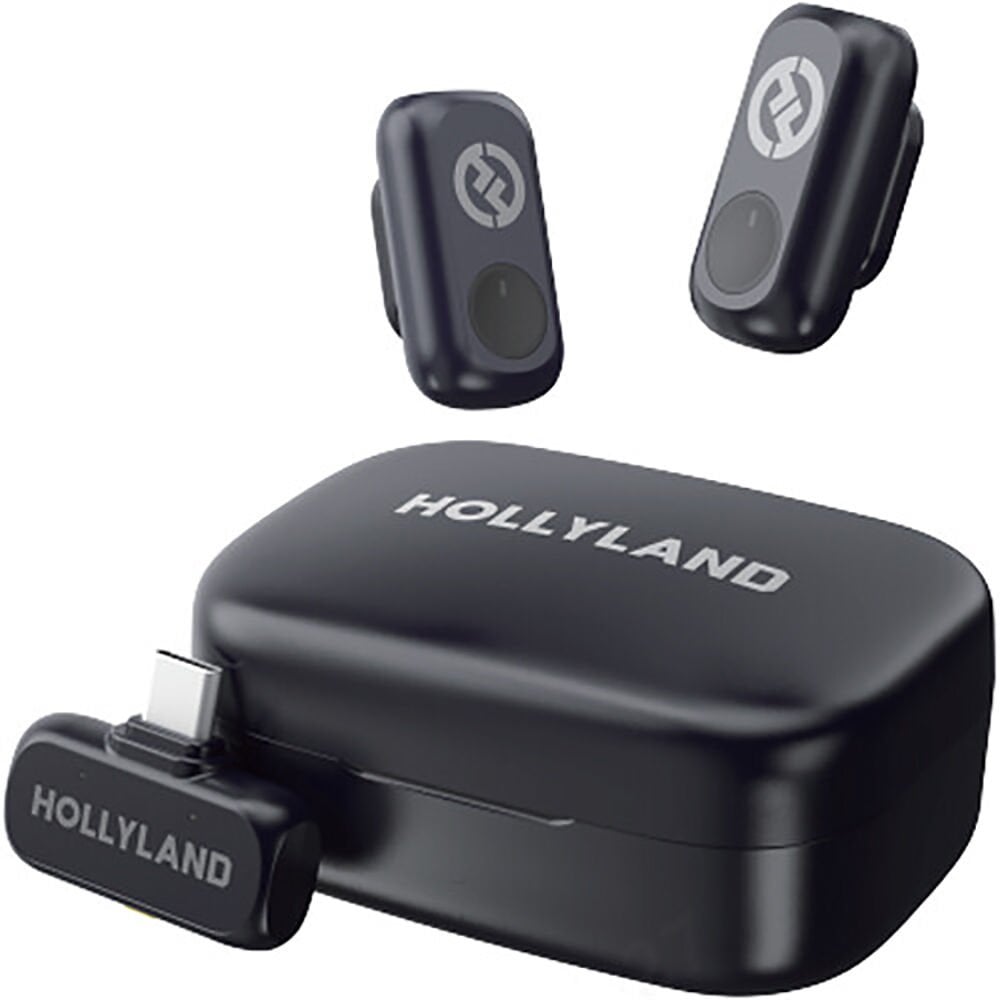 Hollyland Lark A1 Duo Kablosuz Mikrofon Sistemi (Type-C)
