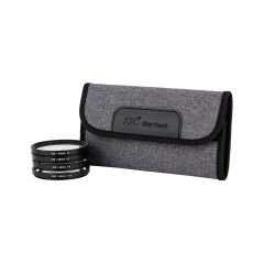 JJC 62mm Çantalı Close Up Macro Filtre Seti (+2, +4, +8, +10)