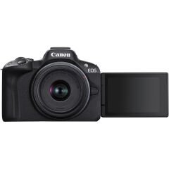 Canon EOS R50 18-45mm 55-210mm Kit (Siyah)