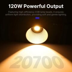 Ulanzi 120W Bi-Color V-Mount Video Işık