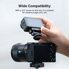 Ulanzi CA22 DJI Osmo Action 3/4 İçin Cold Shoe Adaptörü