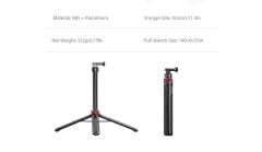 Ulanzi Go-Quick II Aksiyon Kamera Uzatılabilir Tripod Monopod