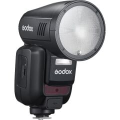 Godox V100 Canon Uyumlu Yuvarlak Kafa Flaş