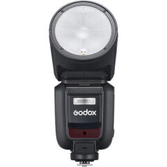 Godox V100 Canon Uyumlu Yuvarlak Kafa Flaş