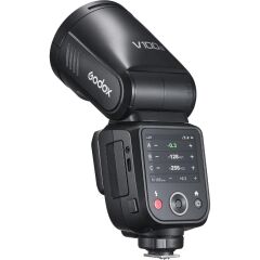 Godox V100 Canon Uyumlu Yuvarlak Kafa Flaş