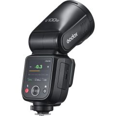 Godox V100 Canon Uyumlu Yuvarlak Kafa Flaş