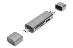 Digitus Dual Card Reader Hub USB-C / USB 3.0 OTG