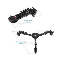 Kingjoy VX-600D Dolly Tripod Tekerleği