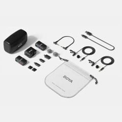 Boya Boyamic All-in-One Kablosuz İkili Kayıt Yaka Mikrofonu