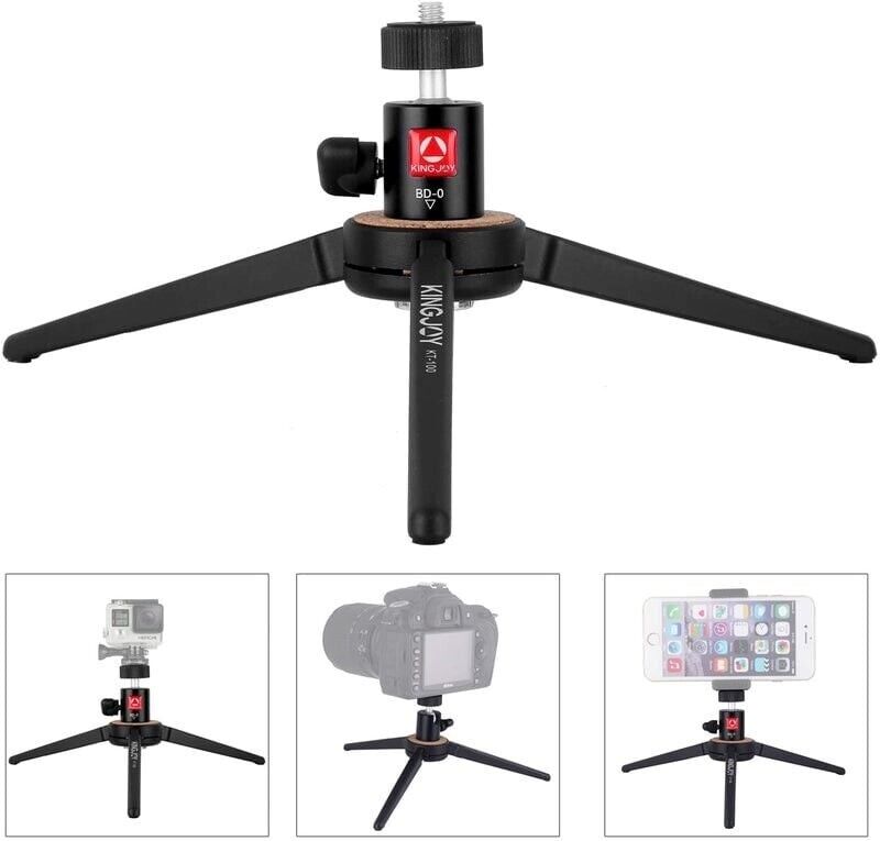Kingjoy KT-100+BD-0 Masa Üstü Tripod
