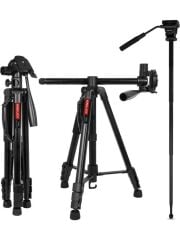 Kingjoy VT-890H Deve Boyun Video Tripod