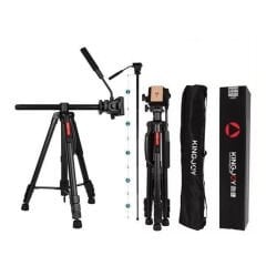 Kingjoy VT-890H6 Video Kamera için Deve Boyu Tripod
