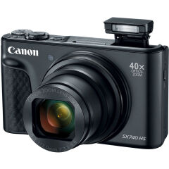 Canon PowerShot SX740 HS Lite Edition Fotoğraf Makinası (Siyah)