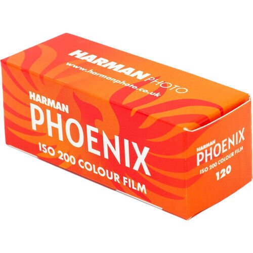 Harman Phoenix 200 Renkli Negatif 120 Roll Film (SKT: 10-2026)
