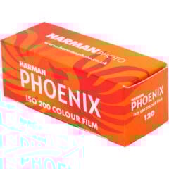 Harman Phoenix 200 Renkli Negatif 120 Roll Film (SKT: 07-2026)