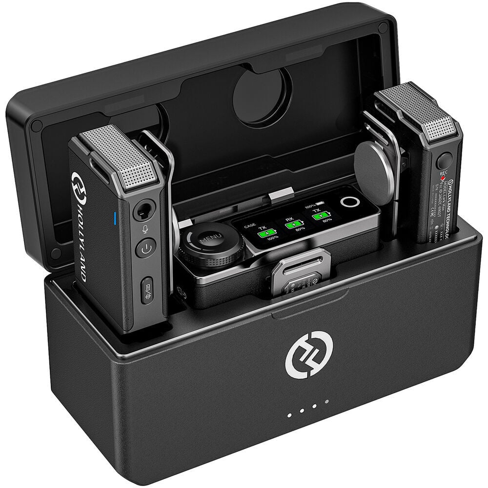 Hollyland Lark Max Duo İkili Kablosuz Mikrofon Sistemi