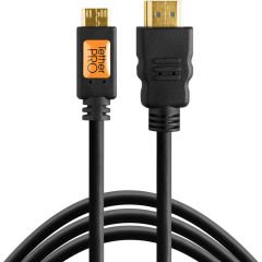 Tethertools TetherPro 4.6m Mini HDMI Kablo (HDMI A - Mini HDMI C)