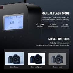 Neewer Q4 400W TTL Akülü Paraflaş + QPRO-N Tetikleyici (Nikon)