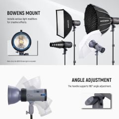 Neewer Q300 300W TTL Akülü Paraflaş