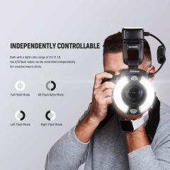 Neewer RF1-C Makro Ring Flaş (Canon)