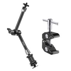 Neewer ST-20 11'' 28cm  1/4'' Vidalı Magic Arm & Yengeç Clamp