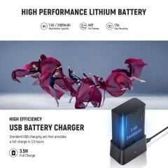 Neewer Z2PRO-N Nikon Uyumlu 76W Yuvarlak Kafa Akülü Tepe Flaşı