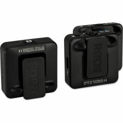 Rode Wireless Go II 2 Konuşmacılı Kablosuz Mikrofon (Siyah)