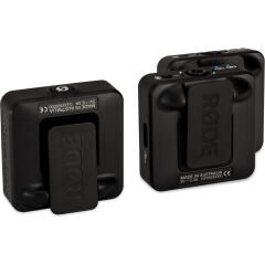 Rode Wireless Go II 2 Konuşmacılı Kablosuz Mikrofon (Siyah)