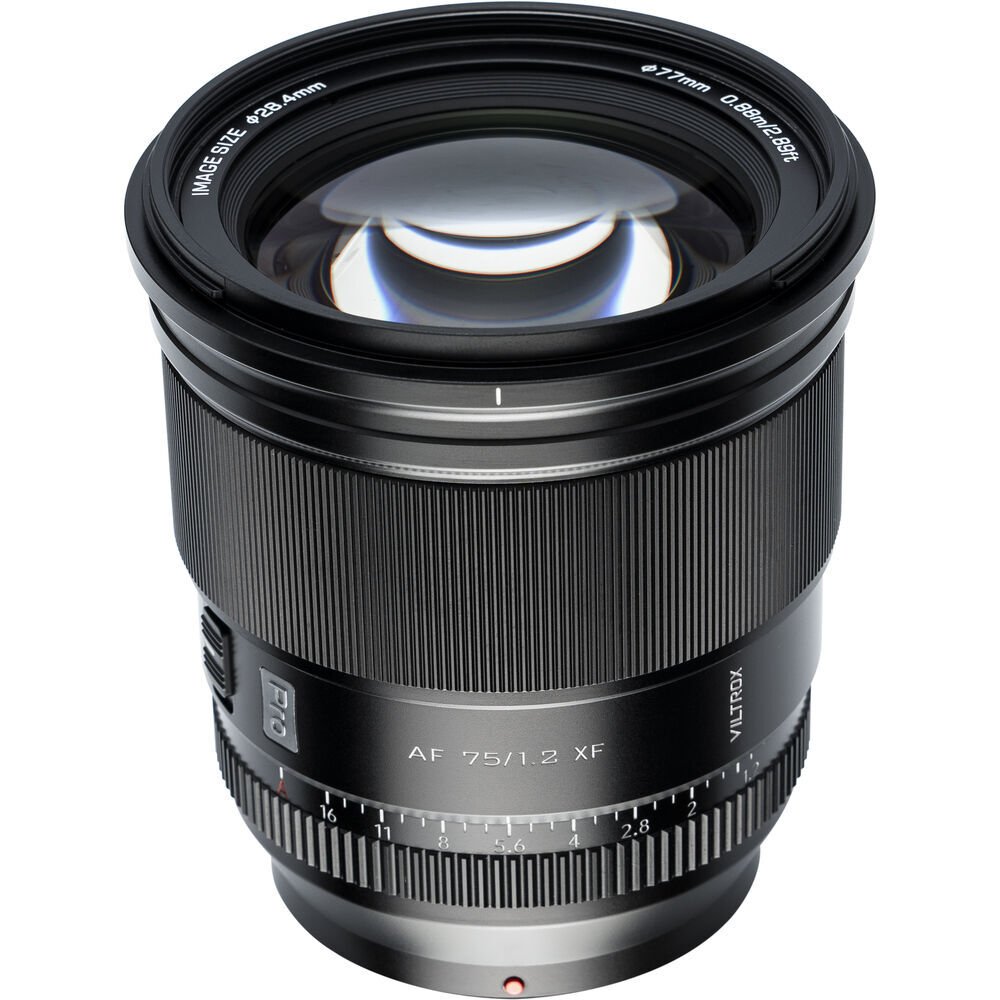 Viltrox AF 75mm f/1.2 XF Pro APS-C Lens (Fujifilm X)