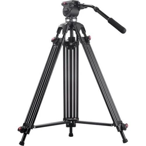 Jieyang 0606B 185cm Profesyonel Video Tripod