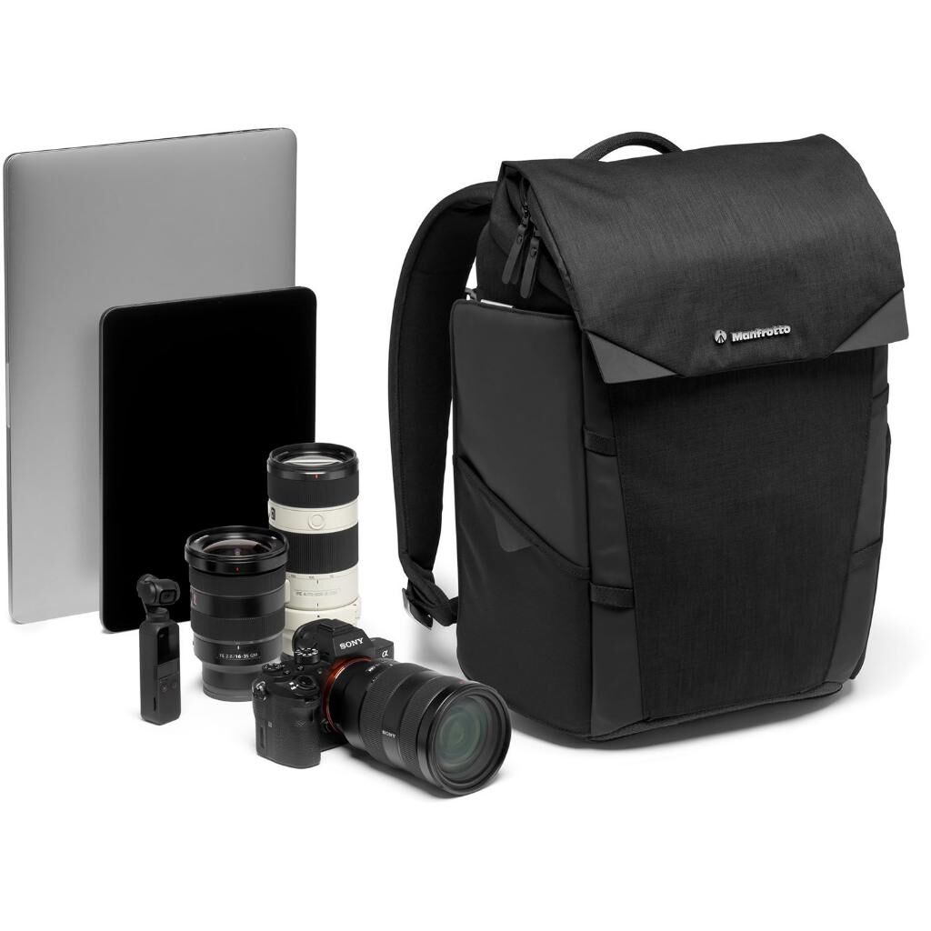 Manfrotto Chicago Backpack 30 Sırt Çantası (Koyu Gri)