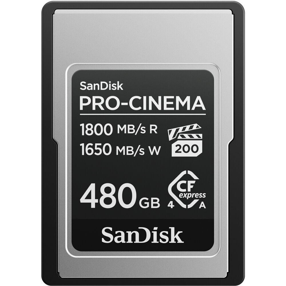 Sandisk 480GB Pro-Cinema CFexpress Type-A Hafıza Kartı