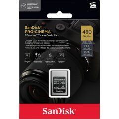 Sandisk 480GB Pro-Cinema CFexpress Type-A Hafıza Kartı