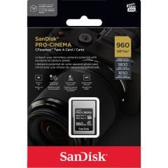 Sandisk 960GB Pro-Cinema CFexpress Type-A Hafıza Kartı