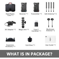 Hollyland Cosmo C1 Profesyonel Kablosuz Görüntü Aktarım Sistemi (SDI/HDMI)