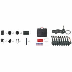 Hollyland Solidcom C1 PRO Hub- 8S Profesyonel Kablosuz Intercom Sistemi (9 Kullanıcı)