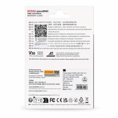 Kodak 64GB UHS-I U3/V30/A1 Araç Kamerası için MicroSD Kart KD360