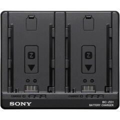 Sony BC-ZD1 İkili NP-FZ100 Şarj Cihazı (Adaptör ve USB-C Kablo Hariç)