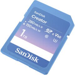 Sandisk 1TB Creator UHS-II 280MB/s V60 SDXC Kart