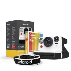 Polaroid Now Everything Box Gen2 Film + Flat Strap Set (Siyah & Beyaz)