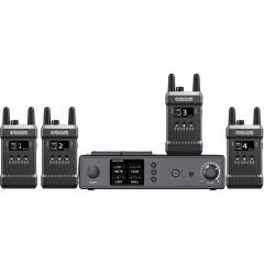 Hollyland Mars T1000 Kablosuz Intercom Sistemi (1 Alıcı 4 Verici)