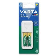 Varta 57656 Mini Charger Şarj Cihazı + 2100mAh Şarjlı Pil