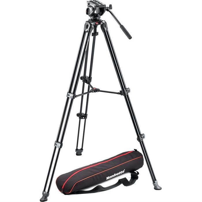 Manfrotto MVK500AM Telescopic Twin Leg System Video Tripod